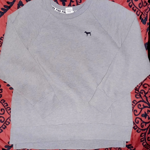 NWOT Victoria's secret pink pullover sweatshirt size small - Picture 2 of 8